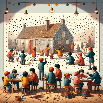 dot-dot verbinden mindfulness kleuren